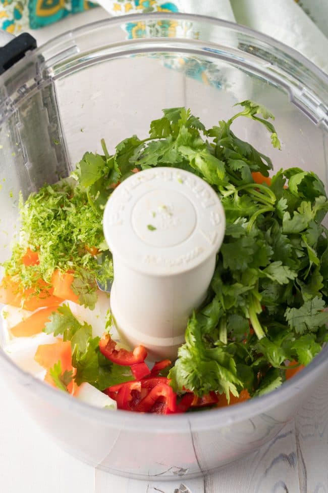 Making Caribbean Shrimp Burger Recipe