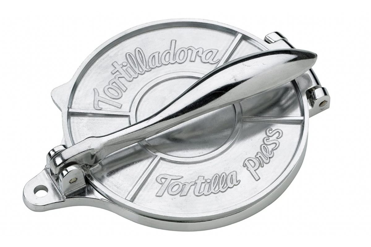 Silver Tortilladora Tortilla Press.